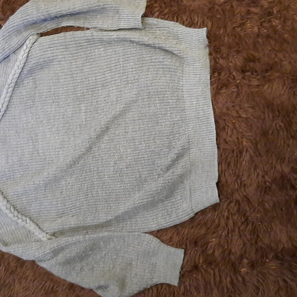 Vtg gray sweater - Picture 5 of 6